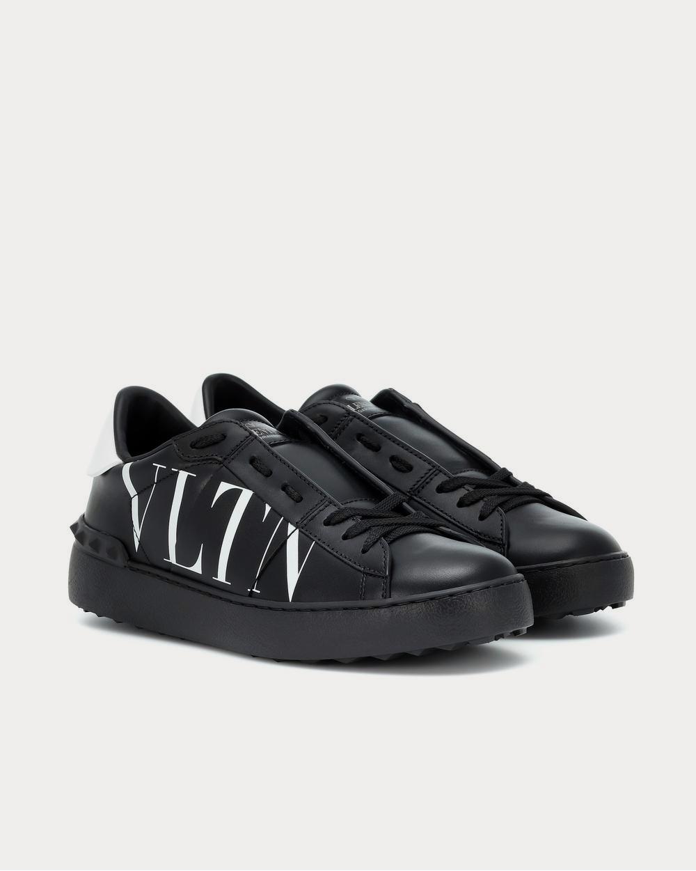 Valentino Valentino Garavani VLTN leather Black Low Top Sneakers - 2