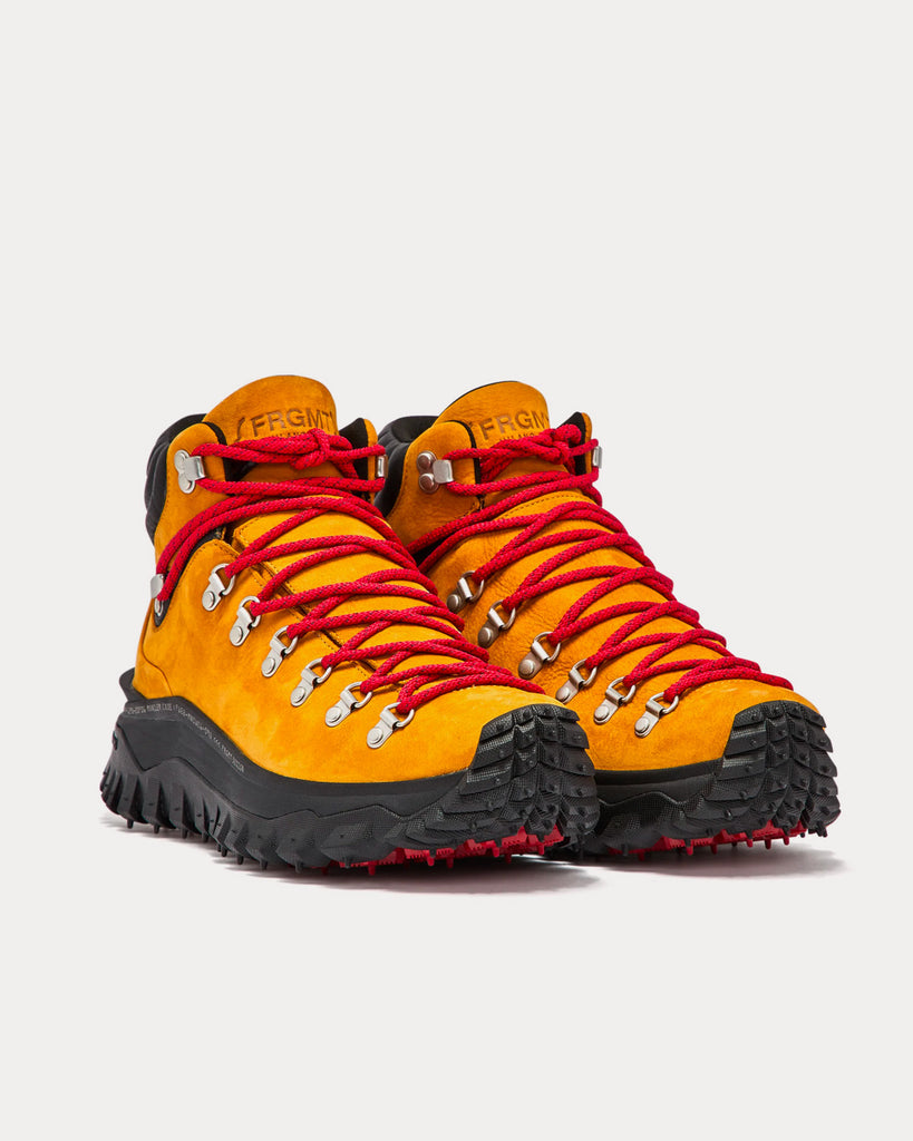 Moncler x FRGMT Hiroshi Fujiwara Trailgrip GTX Orange High Top 