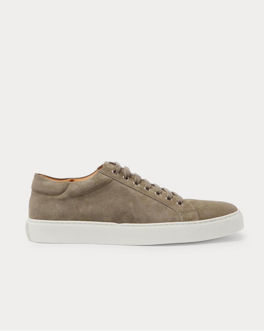 Men s Severn Suede Gray low top sneakers