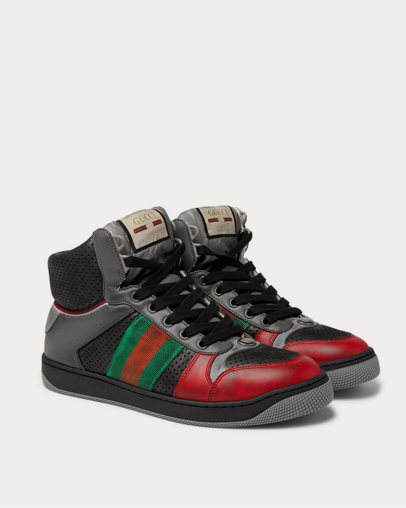 Gucci ace high hot sale top sneakers