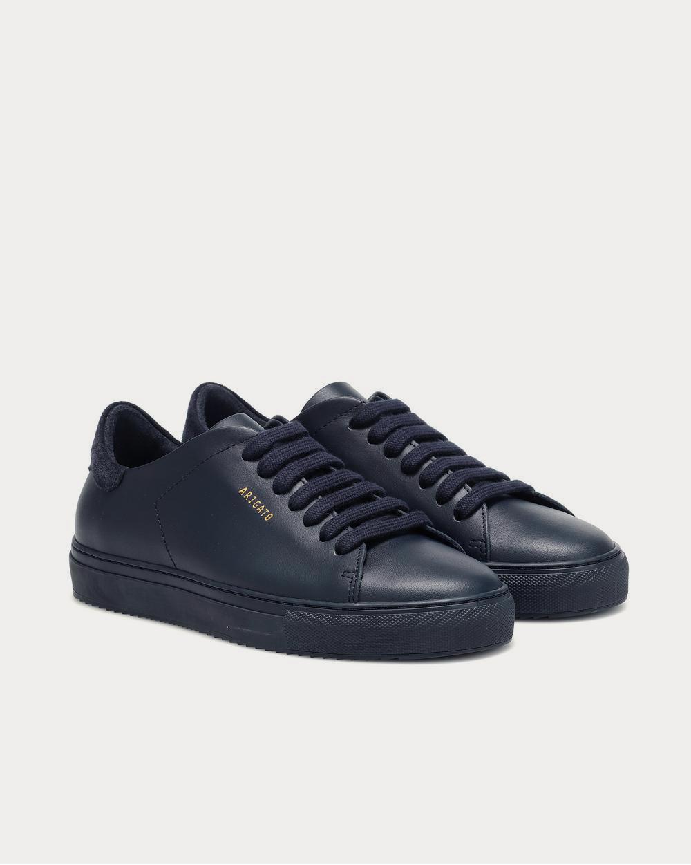 Axel Arigato Clean 90 leather Navy Leather Low Top Sneakers - 2