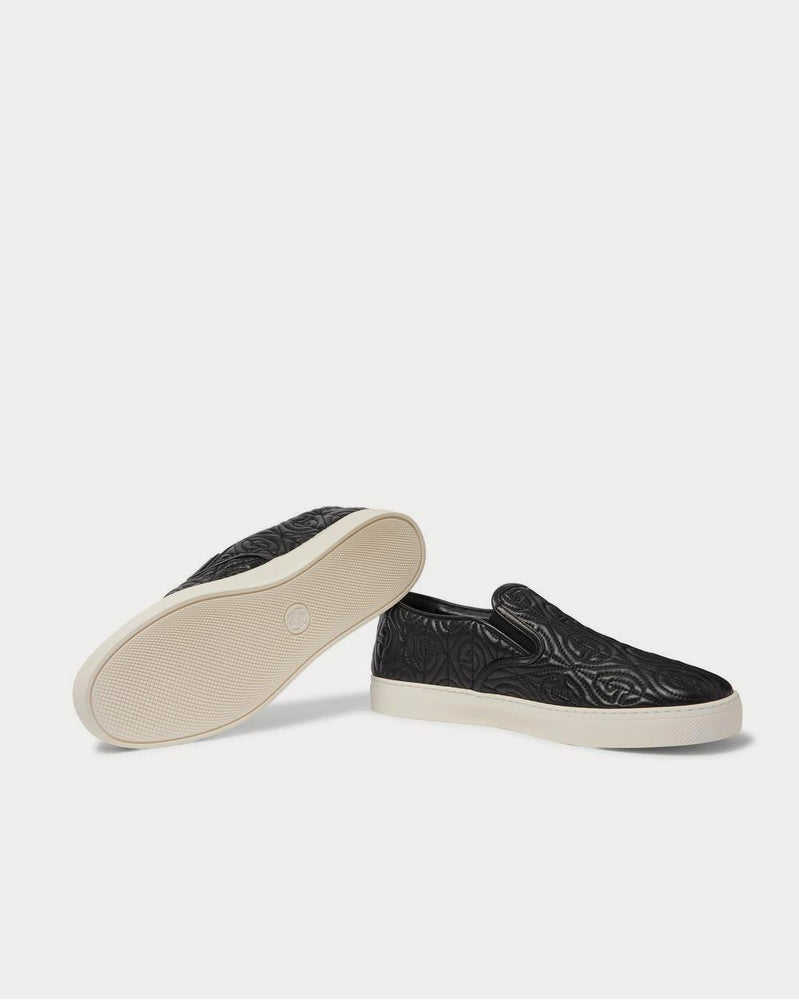 Gucci Dublin Quilted Leather Slip-On  Black slip on sneakers - 3