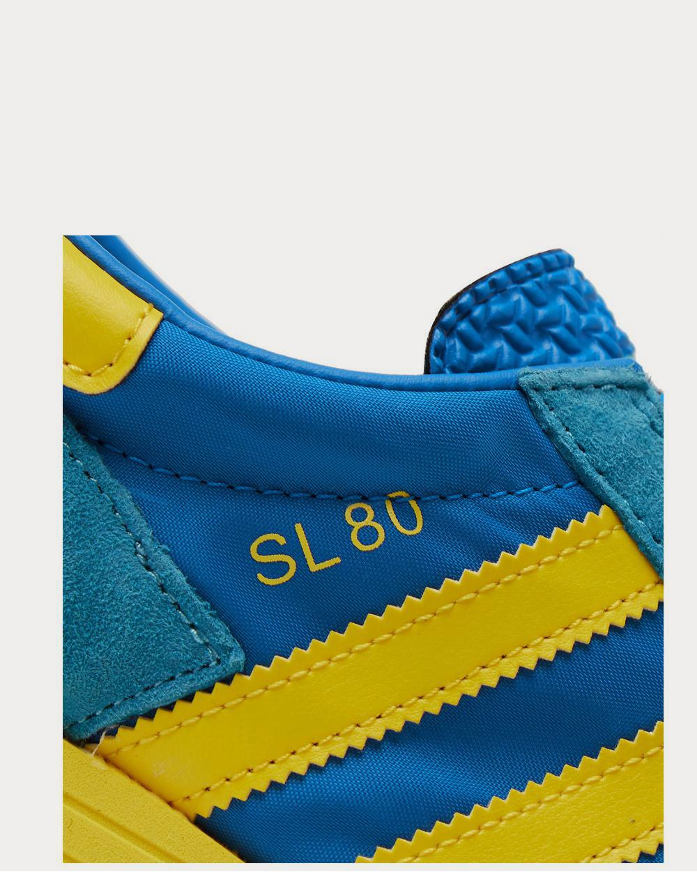 Adidas SL 80 Nylon Suede and Leather Blue low top sneakers Sneak in Peace