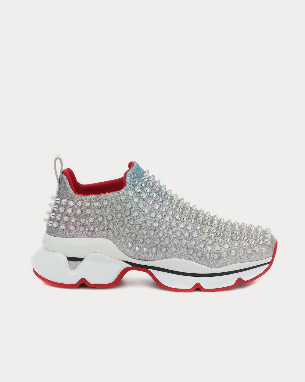 Christian Louboutin Spike Sock Multi Low Top Sneakers - 1