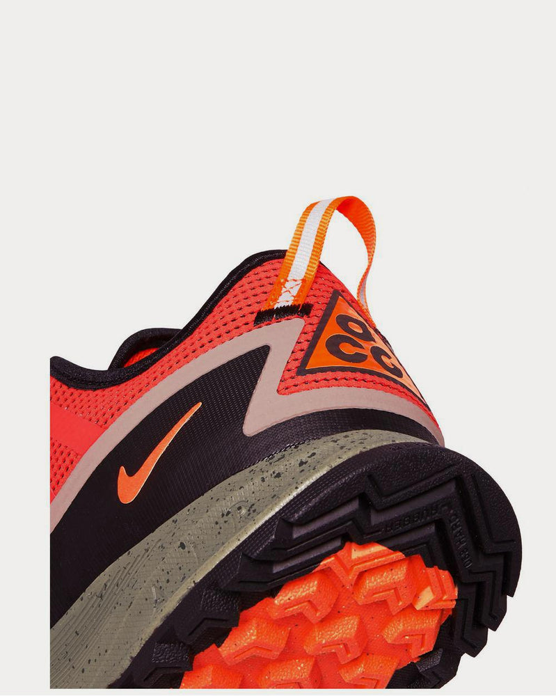 Nike ACG Air Nasu Rubber-Trimmed Mesh  Red low top sneakers - 4