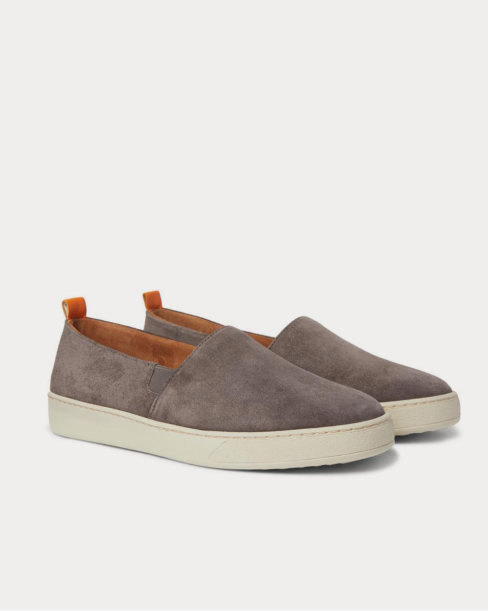 Mulo Suede Slip-On  Gray slip on sneakers - 2