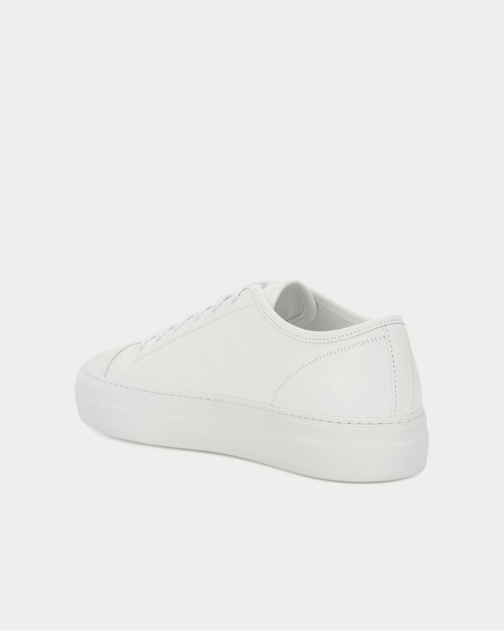 Common Projects Tournament Low leather white Low Top Sneakers - 3