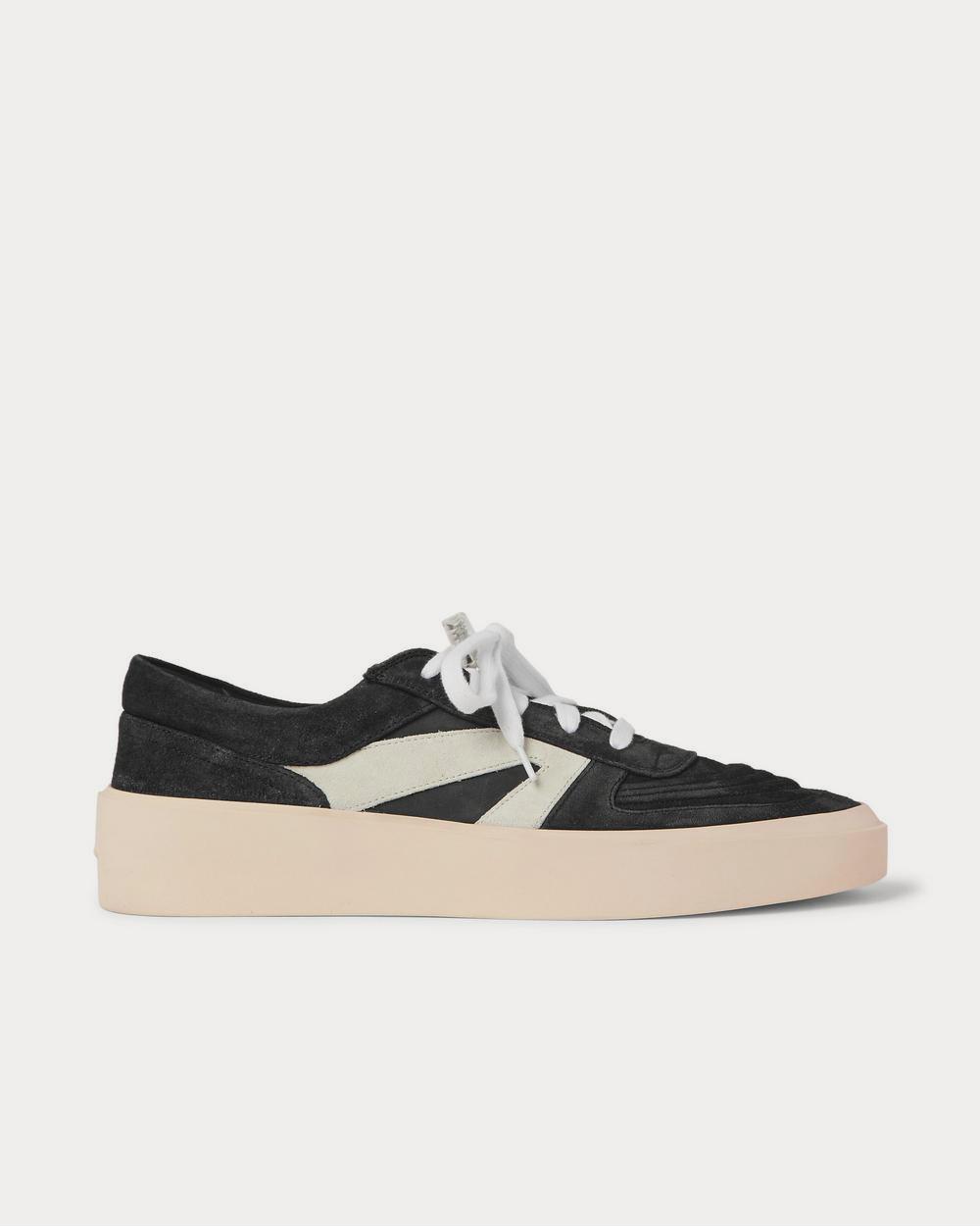 Fear of God Suede Black low top sneakers - Sneak in Peace