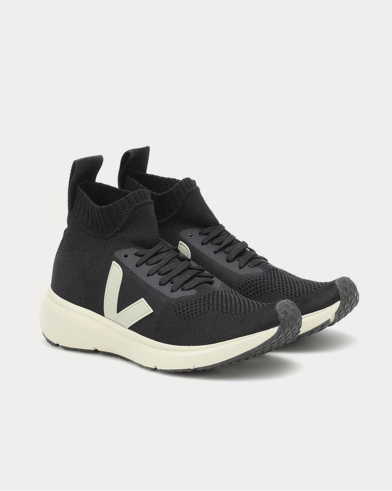 Veja x Rick Owens Sock Runner Black Low Top Sneakers - 2