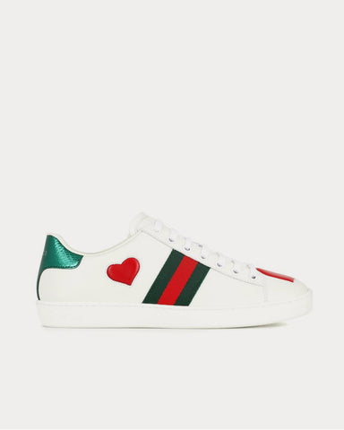 Gucci Ace leather Bianco Low Top Sneakers