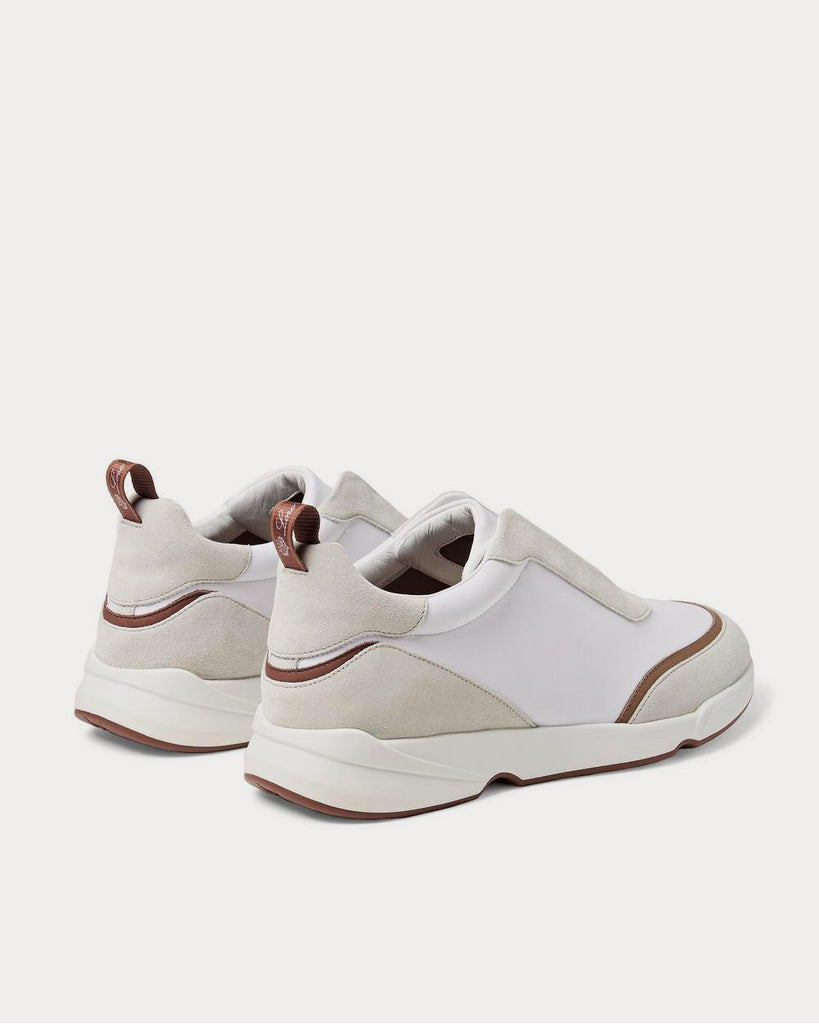 Modular Walk Leather and Suede Sneakers