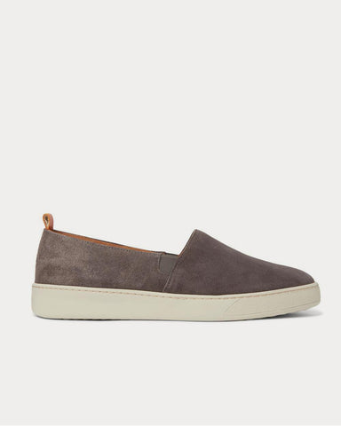 Mulo Suede Slip-On  Gray slip on sneakers