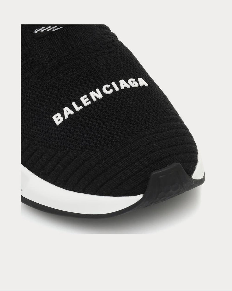 Balenciaga Speed lace-up Black High Top Sneakers - 4