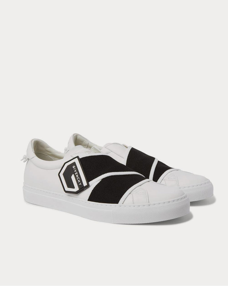 Givenchy Urban Street Logo-Print Leather  White low top sneakers - 2