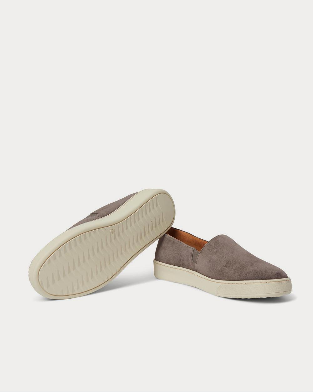 Mulo Suede Slip-On  Gray slip on sneakers - 3