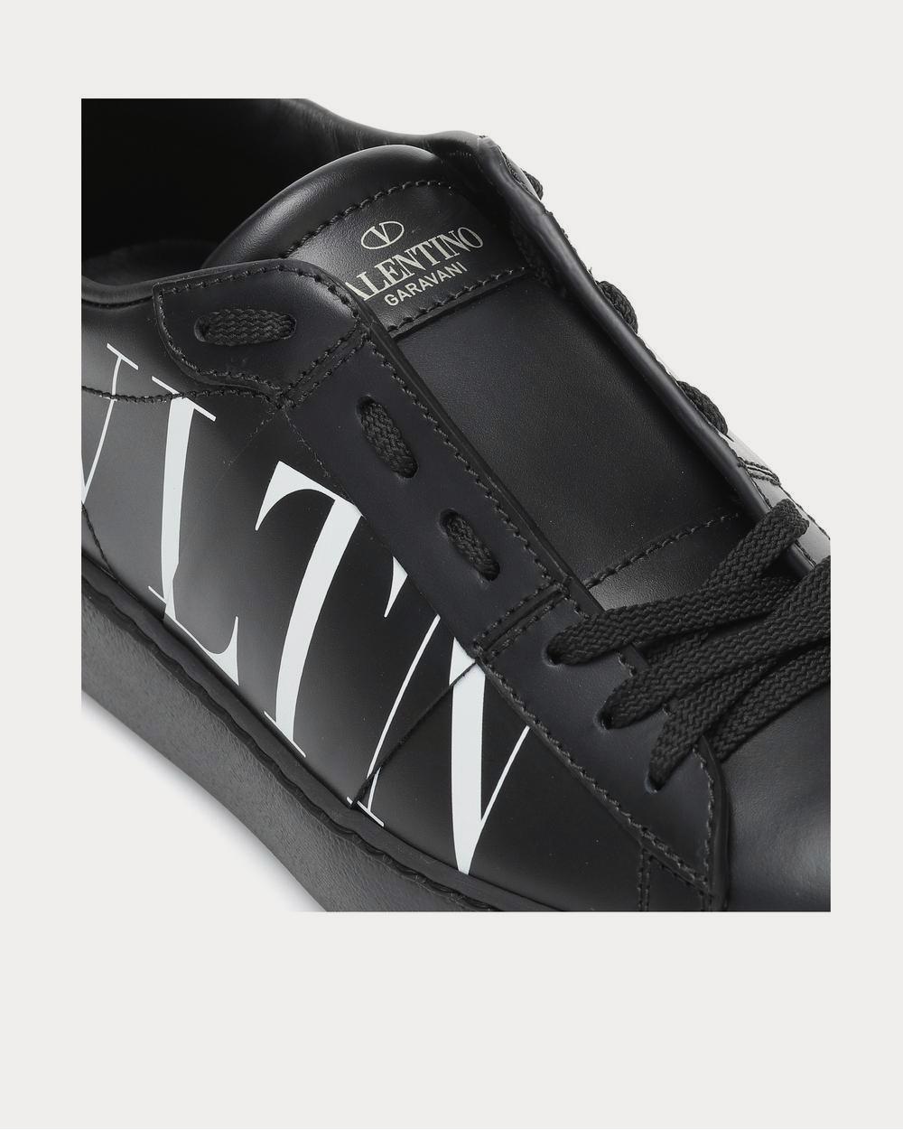 Valentino Valentino Garavani VLTN leather Black Low Top Sneakers - 4