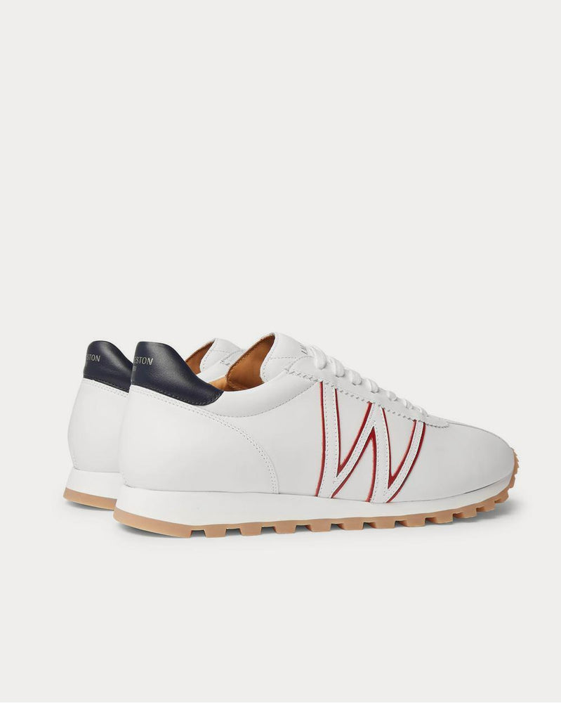 J.M. Weston On My Way Leather  White low top sneakers - 4