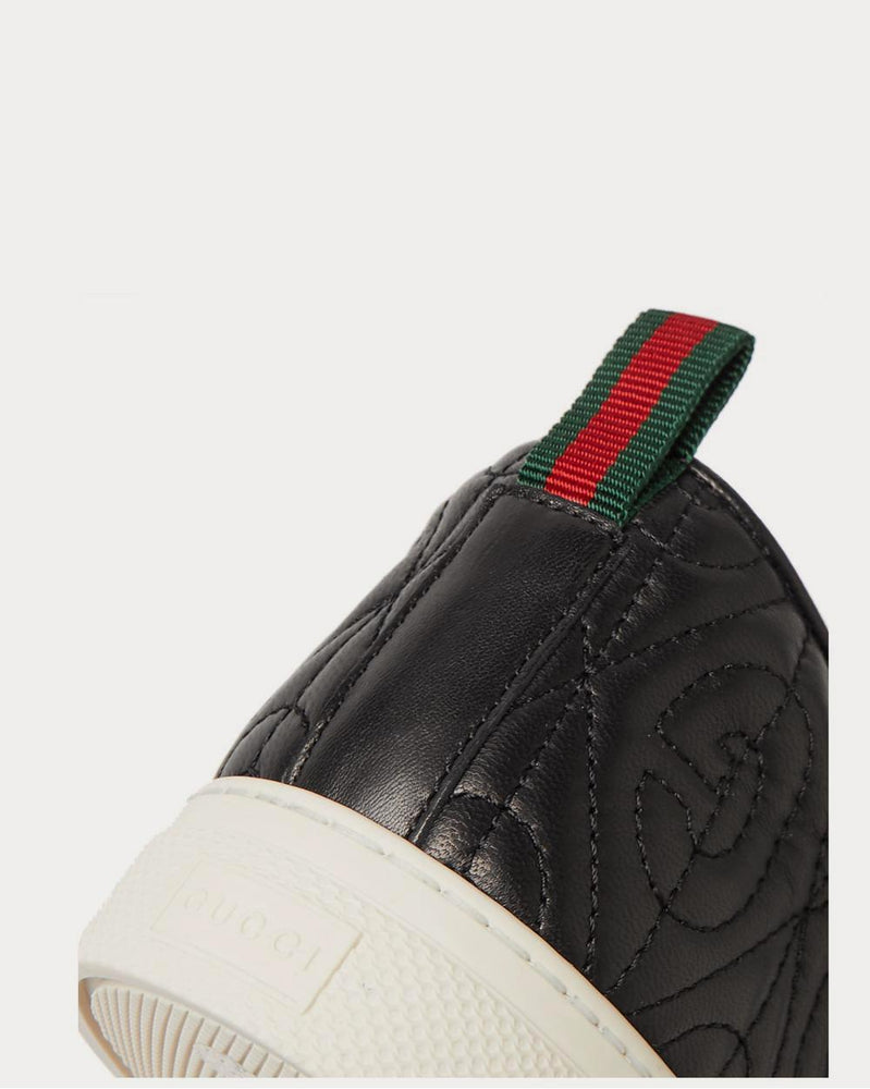 Gucci Dublin Quilted Leather Slip-On  Black slip on sneakers - 5