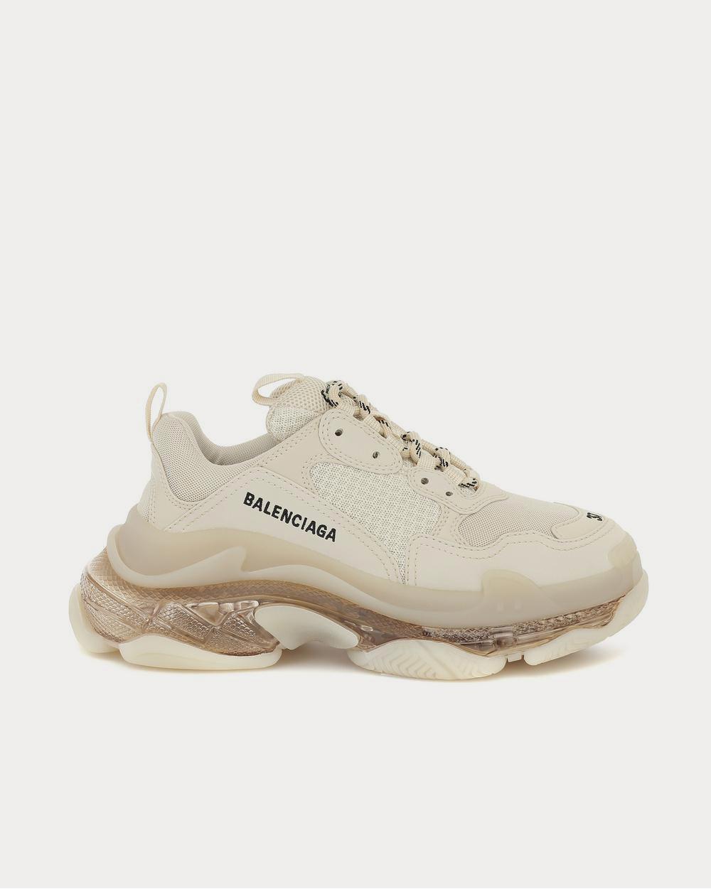 Balenciaga Triple S Off white Low Top Sneakers - 1