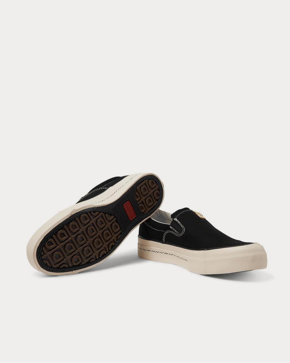 Men's, Skagway Canvas Slip-On Black low top sneakers