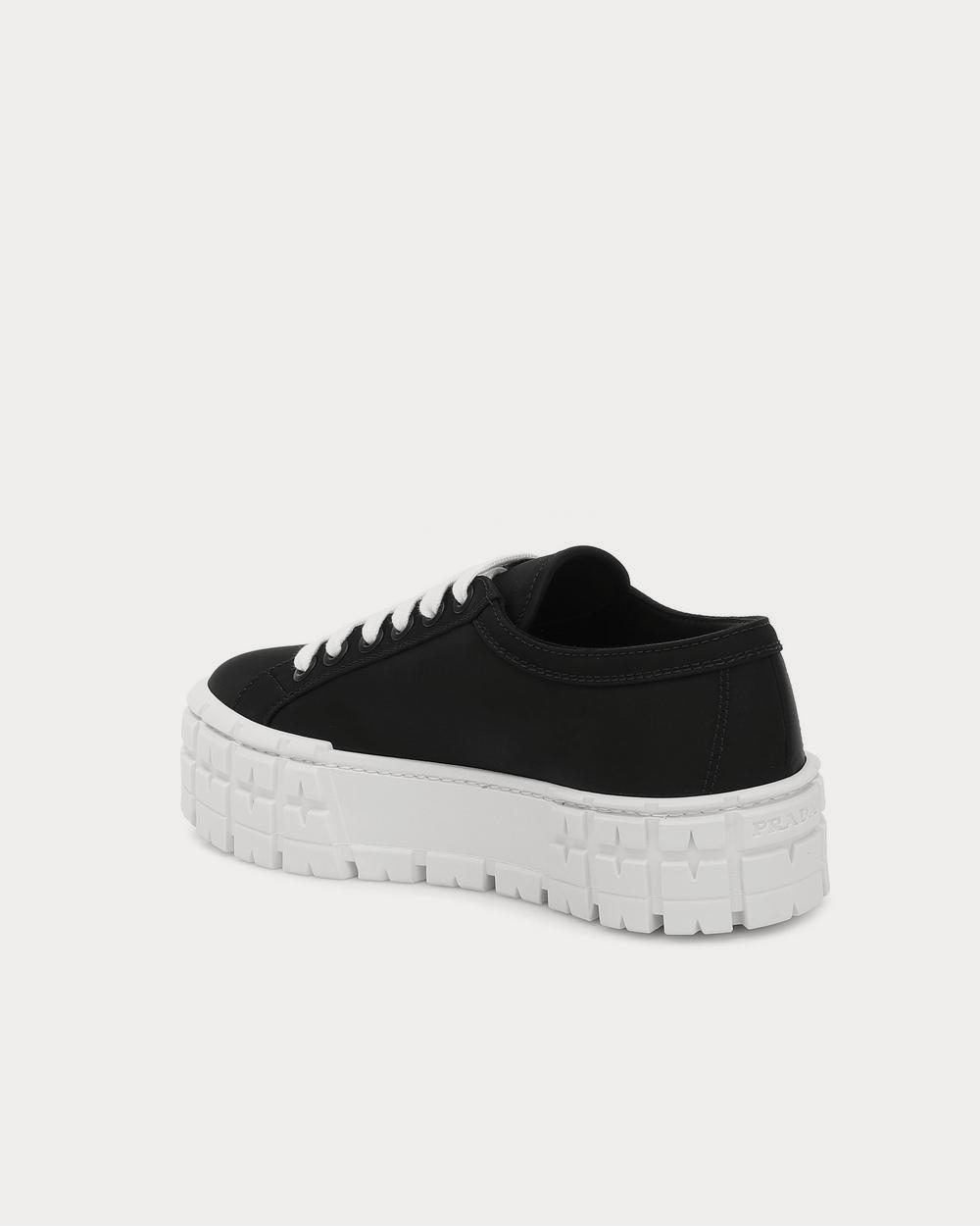 Prada Wheel canvas platform Nero  Low Top Sneakers - 3