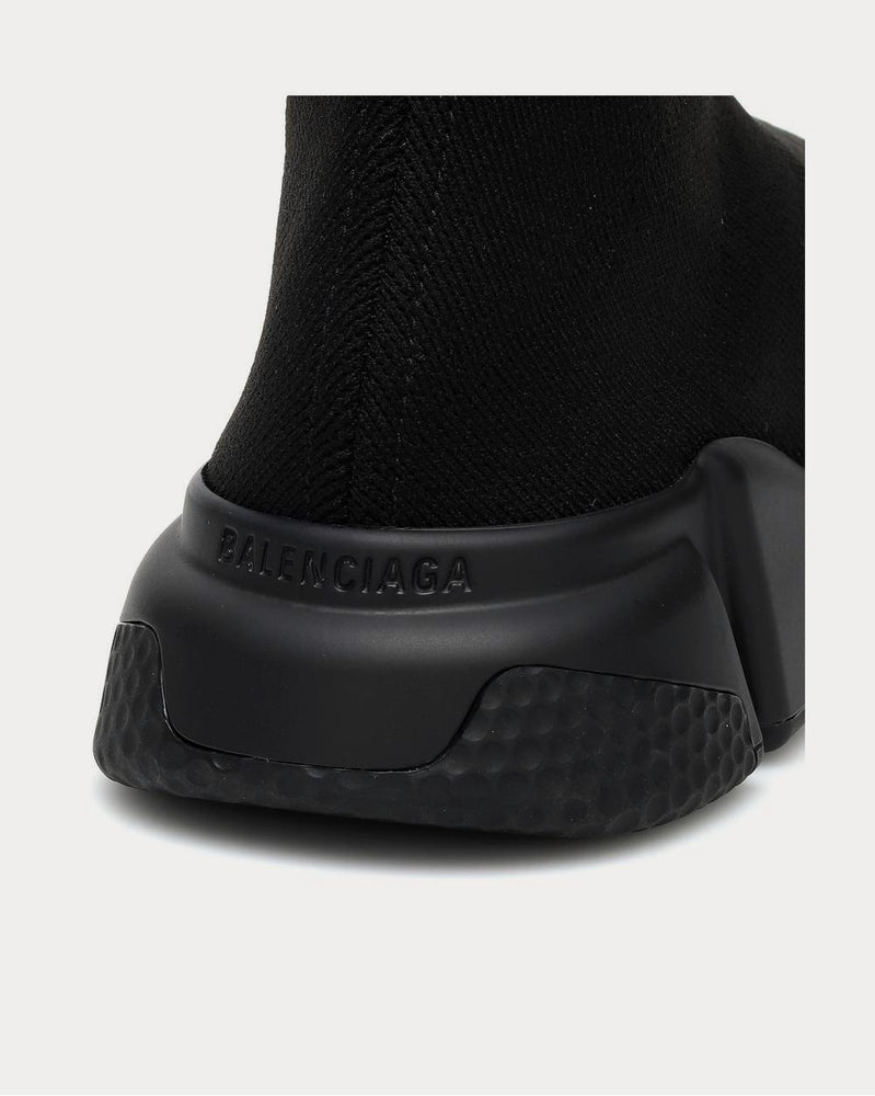 Balenciaga Speed Black High Top Sneakers - 4