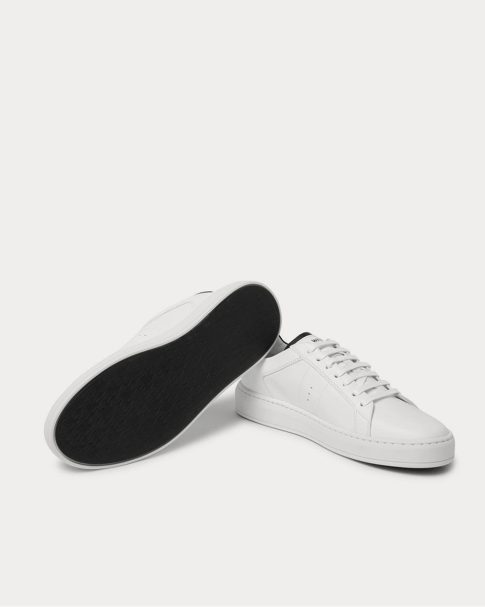 J.M. Weston Basket on Time Leather  White low top sneakers - 3