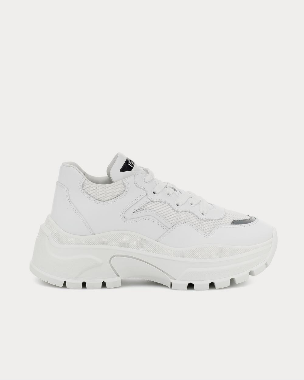 Prada Centaurus leather Bianco Low Top Sneakers - 1