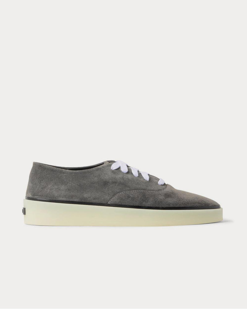 Fear of God X Ermenegildo Zegna Suede  Gray low top sneakers - 1