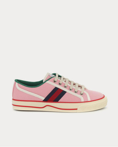 Gucci Gucci Tennis 1977 canvas Wild Rose Low Top Sneakers