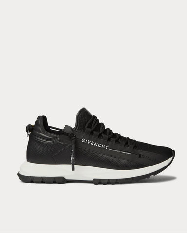 Givenchy Spectre Perforated Leather  Black low top sneakers