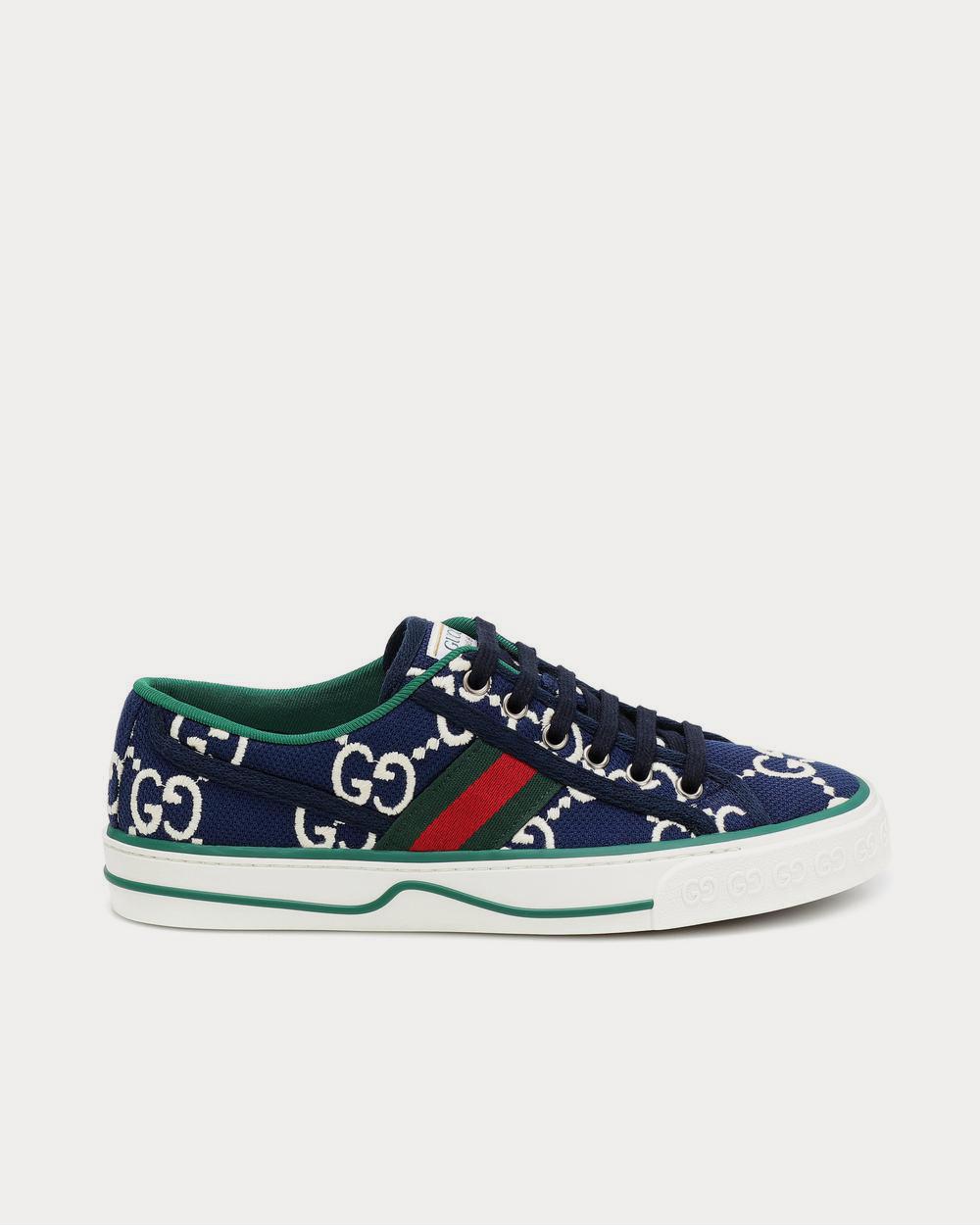 Gucci Tennis 1977 canvas ink blue Low Top Sneakers - 1