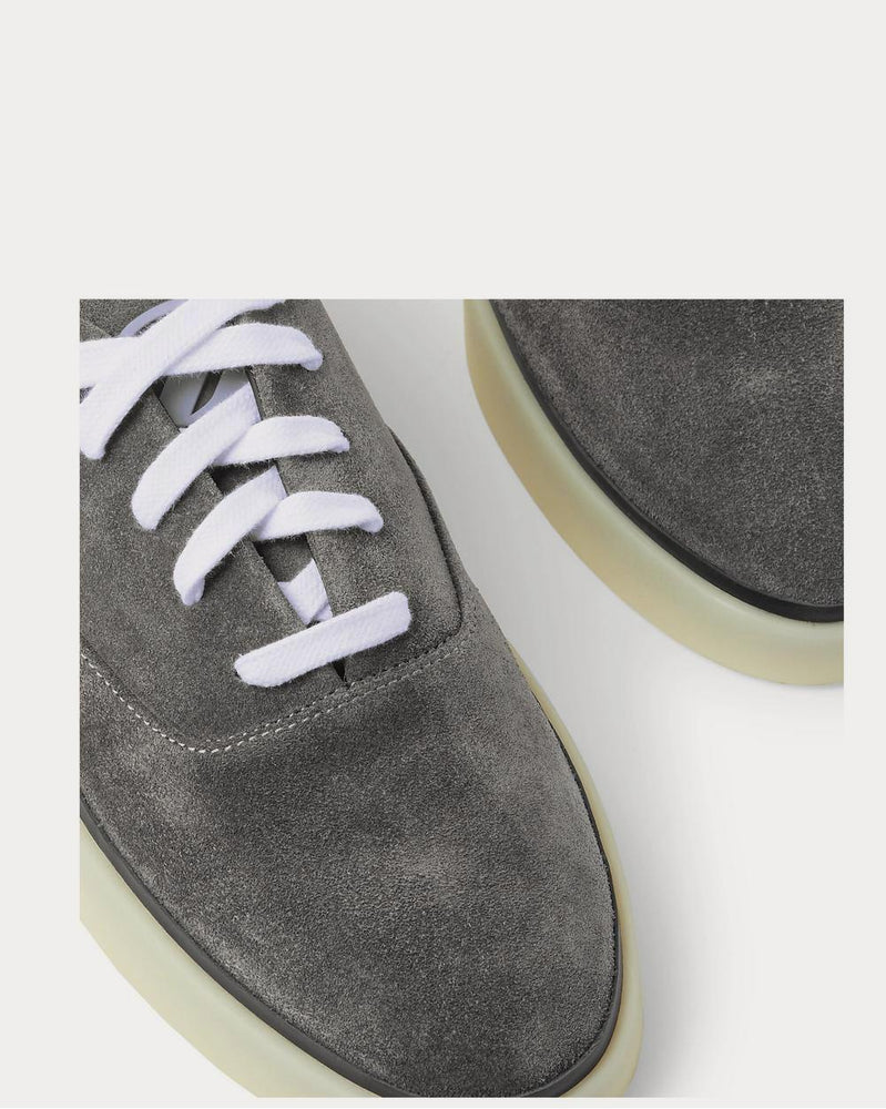 Fear of God X Ermenegildo Zegna Suede  Gray low top sneakers - 4