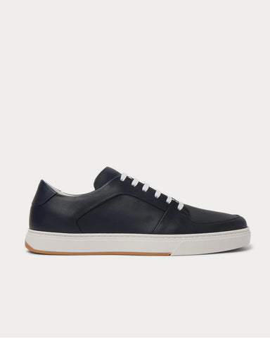 Bottega Veneta Leather  Navy low top sneakers