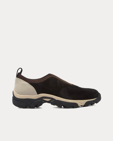 A-COLD-WALL* Dirt Moc Black / Brown Slip On Sneakers