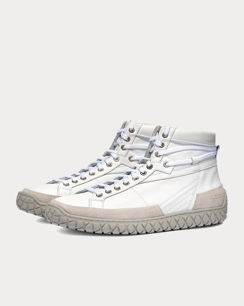 A-COLD-WALL* Granulite White High Top Sneakers - 2