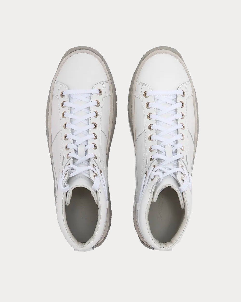 A-COLD-WALL* Granulite White High Top Sneakers - 3