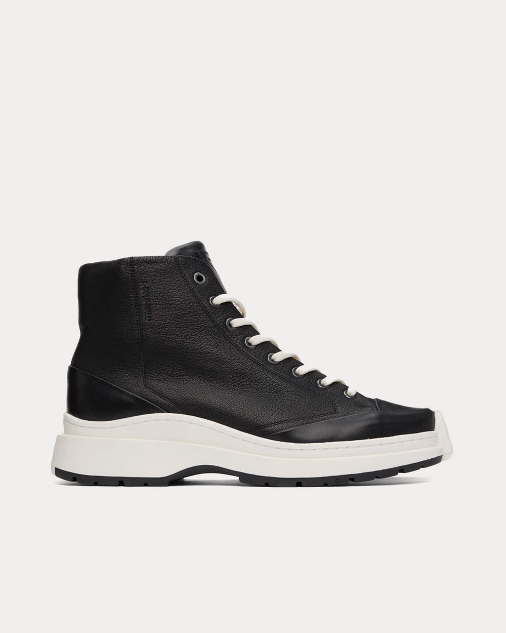 A-COLD-WALL* Leather Black High Top Sneakers - 1