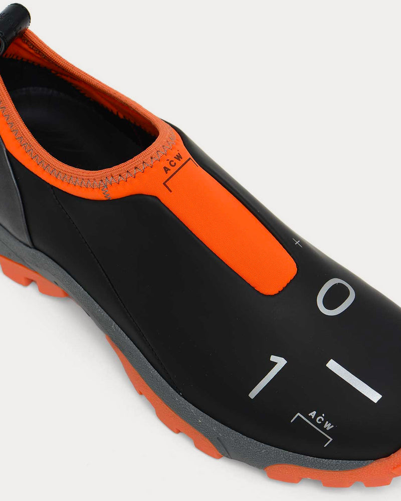 A-COLD-WALL* NC.1 Dirt Moc Black / Orange Slip On Sneakers - 3