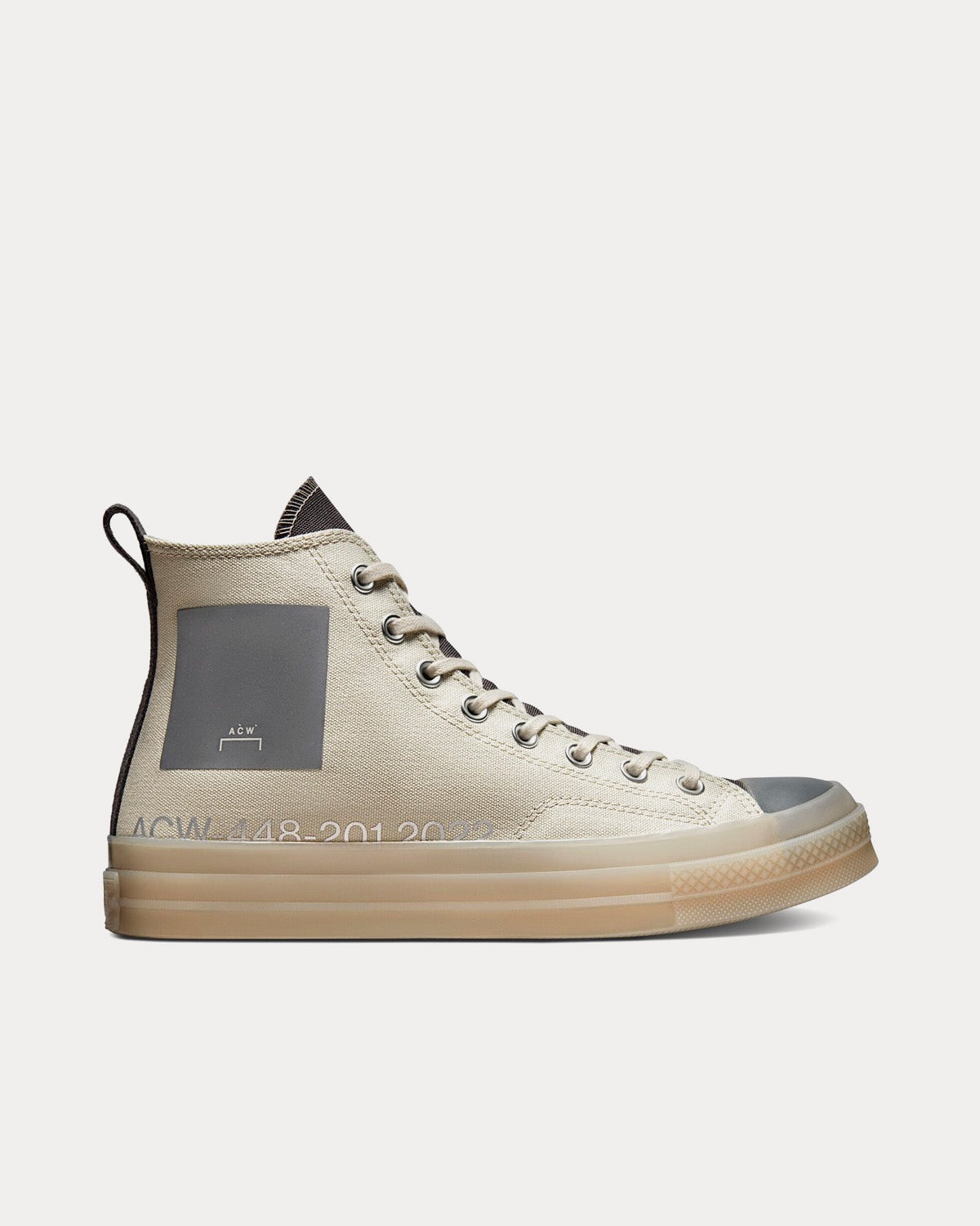 Converse x A-COLD-WALL* Chuck 70 Silver Birch / Pavement High Top Sneakers - 1