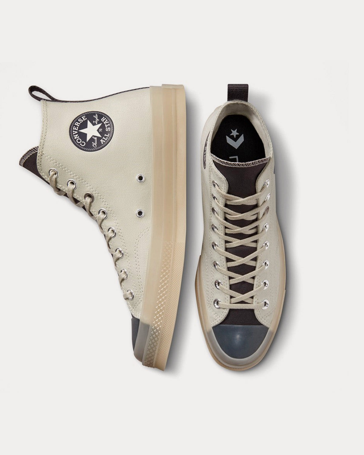 Converse x A-COLD-WALL* Chuck 70 Silver Birch / Pavement High Top Sneakers - 2