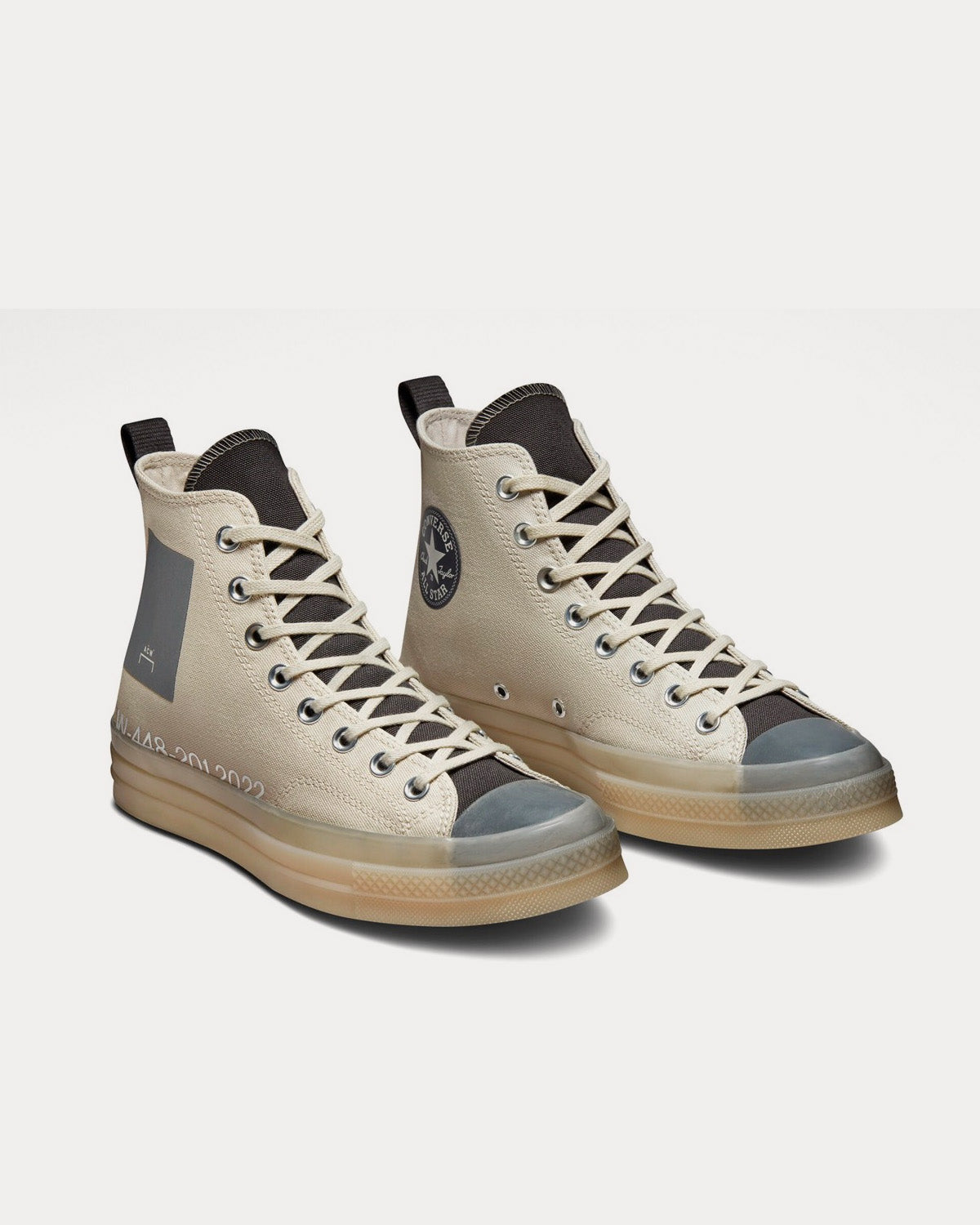 Converse x A-COLD-WALL* Chuck 70 Silver Birch / Pavement High Top Sneakers - 3