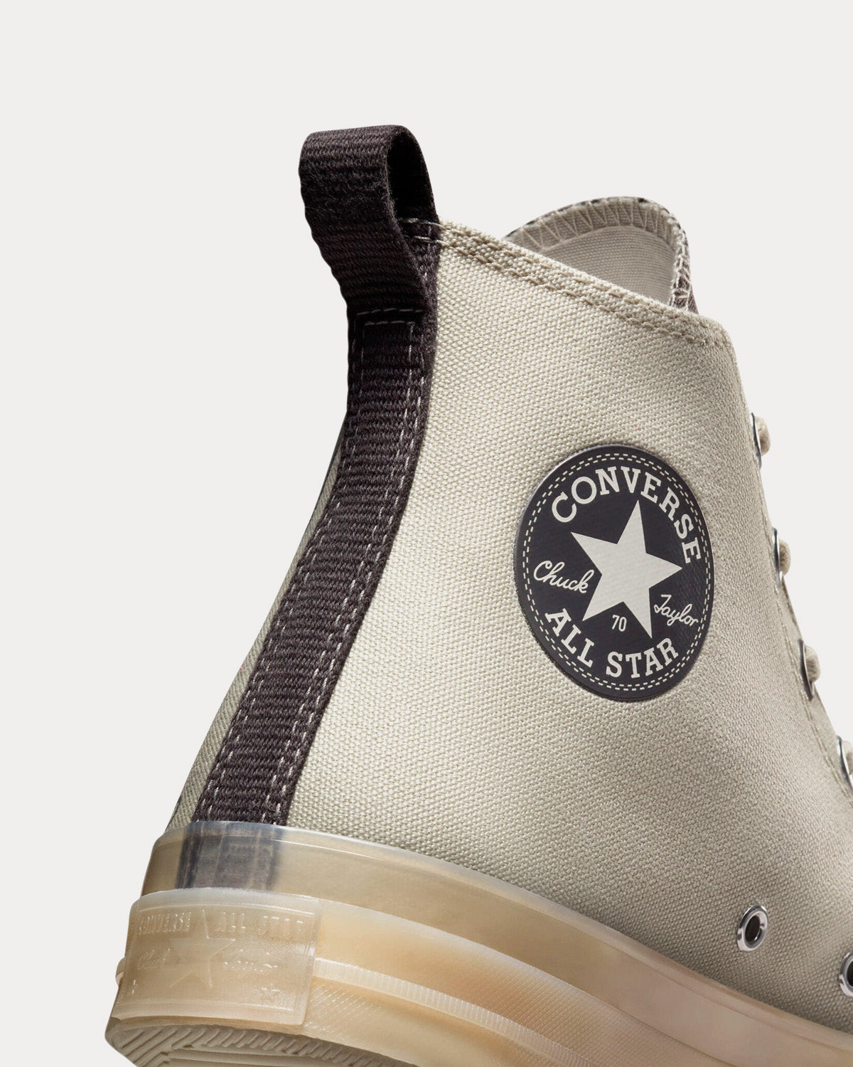 Converse x A-COLD-WALL* Chuck 70 Silver Birch / Pavement High Top Sneakers - 5