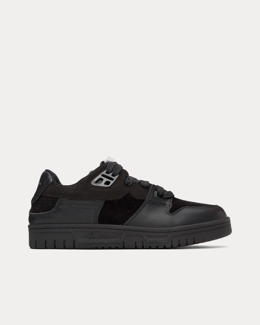 Acne Studios Low Mix Black Low Top Sneakers - 1