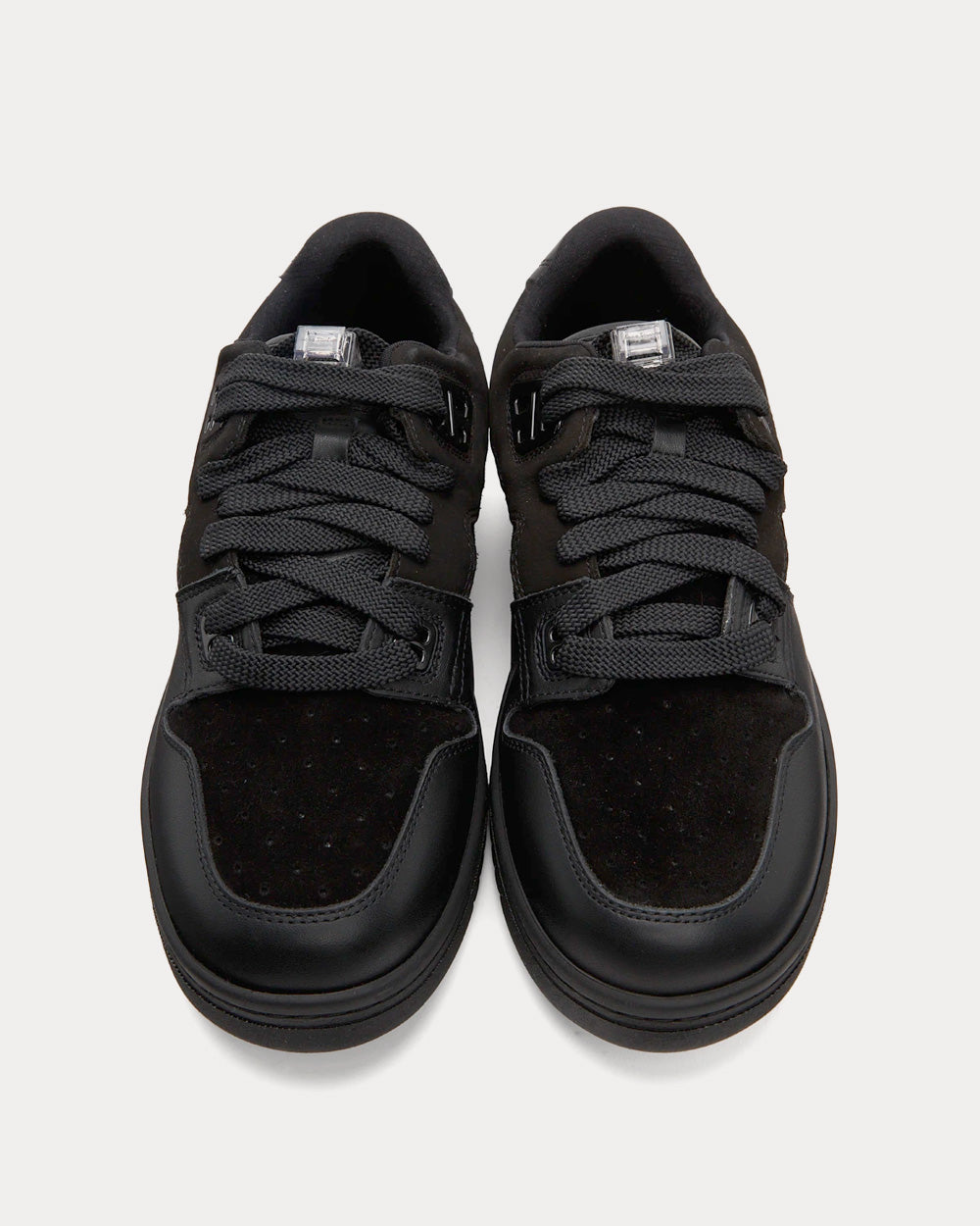 Acne Studios Low Mix Black Low Top Sneakers - 2