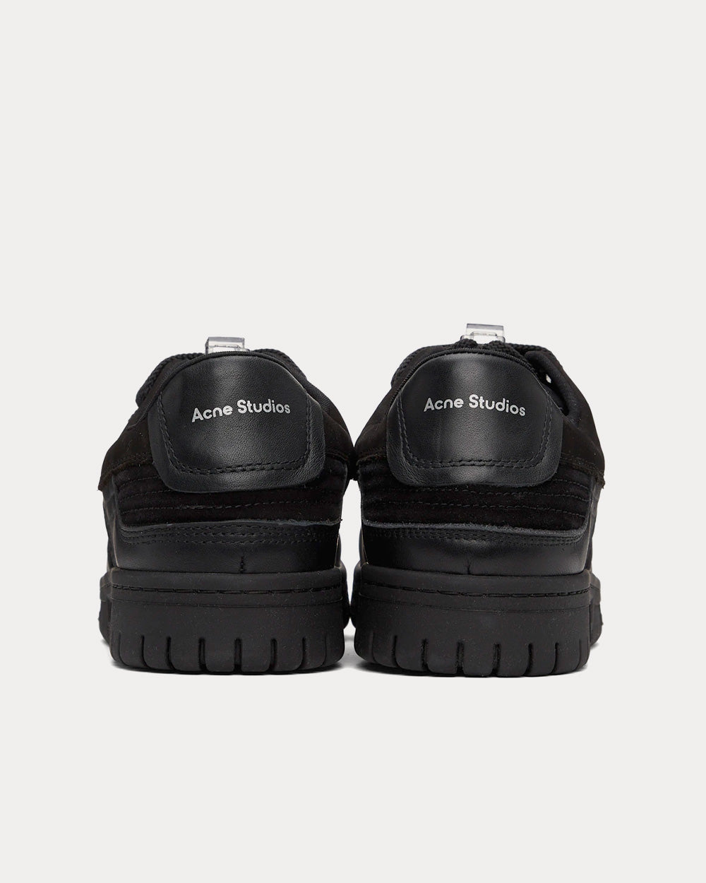 Acne Studios Low Mix Black Low Top Sneakers - 3