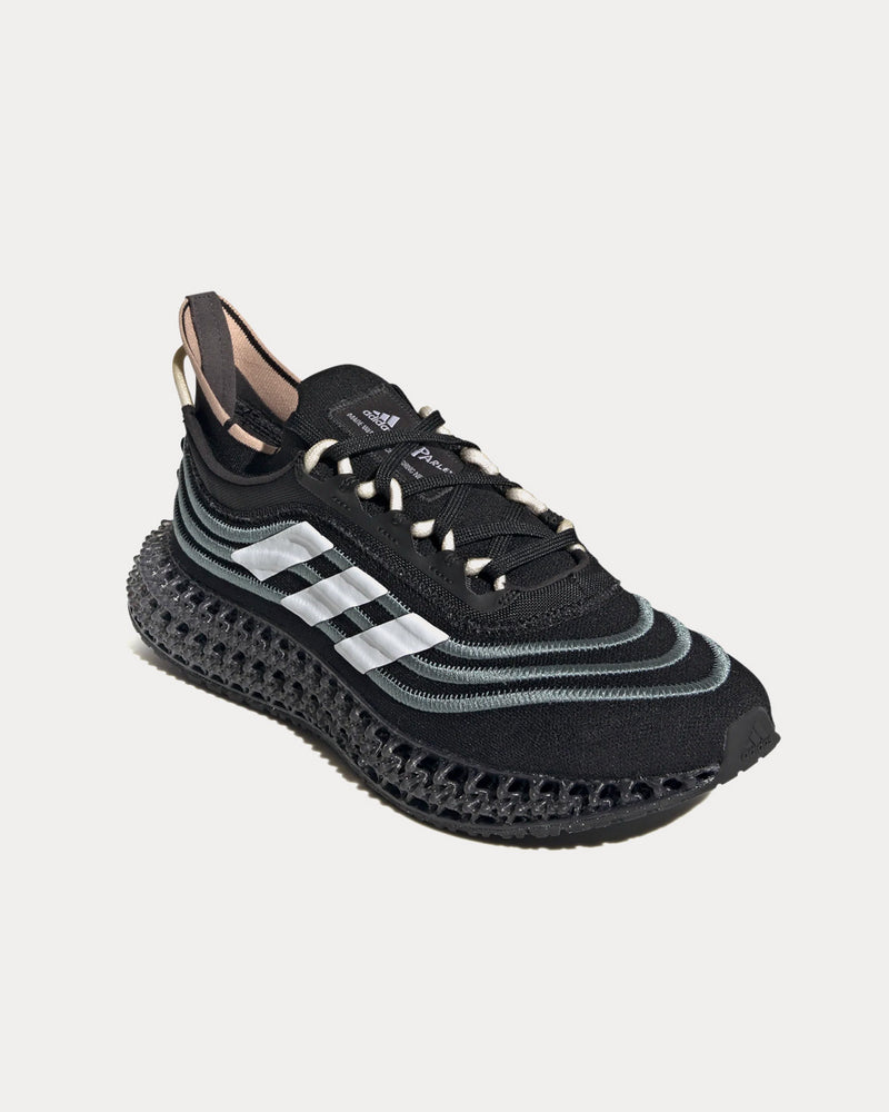 Adidas x Parley 4DFWD Core Black / Cloud White / Hazy Emerald Running Shoes - 3