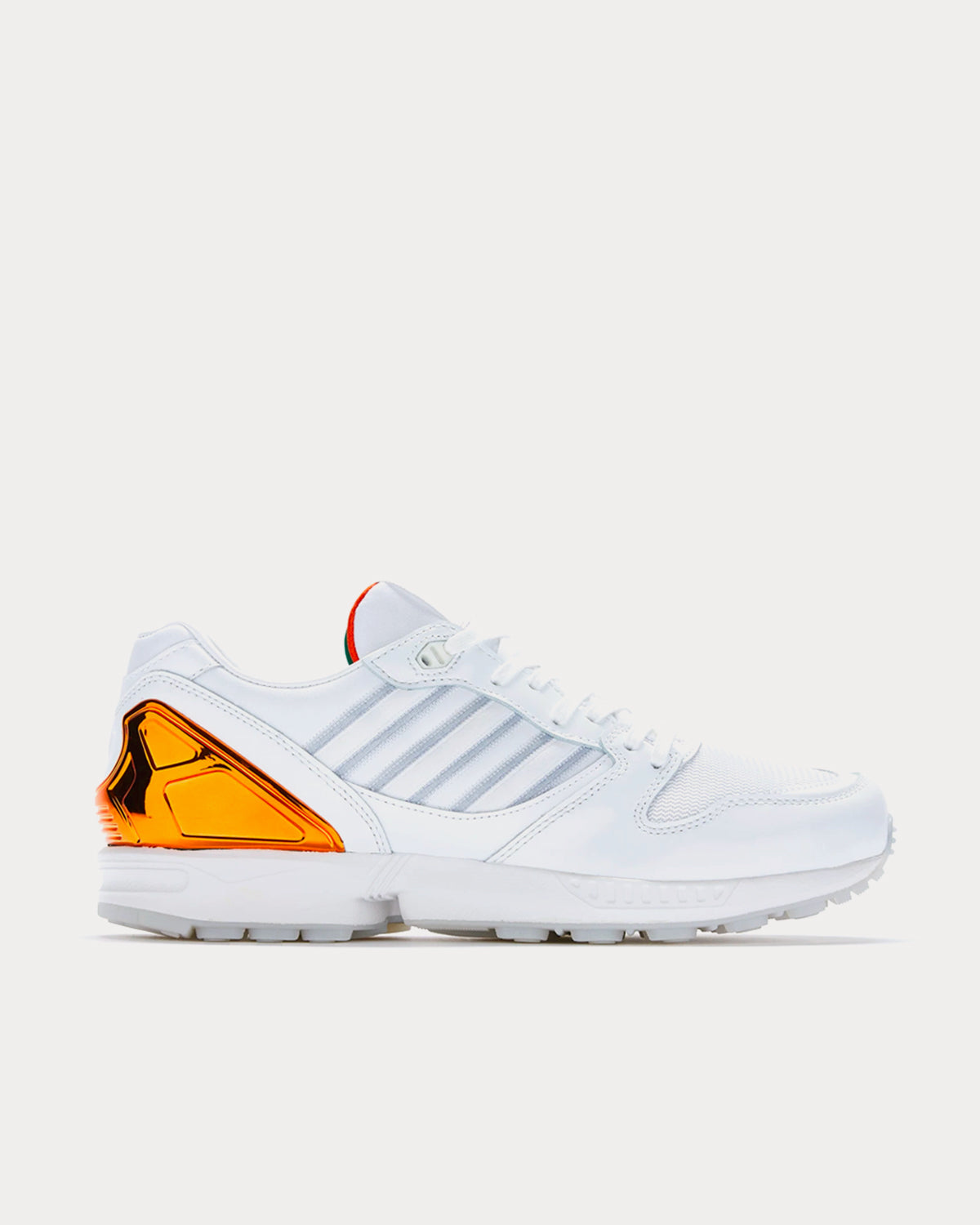 Adidas A ZX ZX5000 THE U White Orange and Green Low Top Sneakers Sneak in Peace