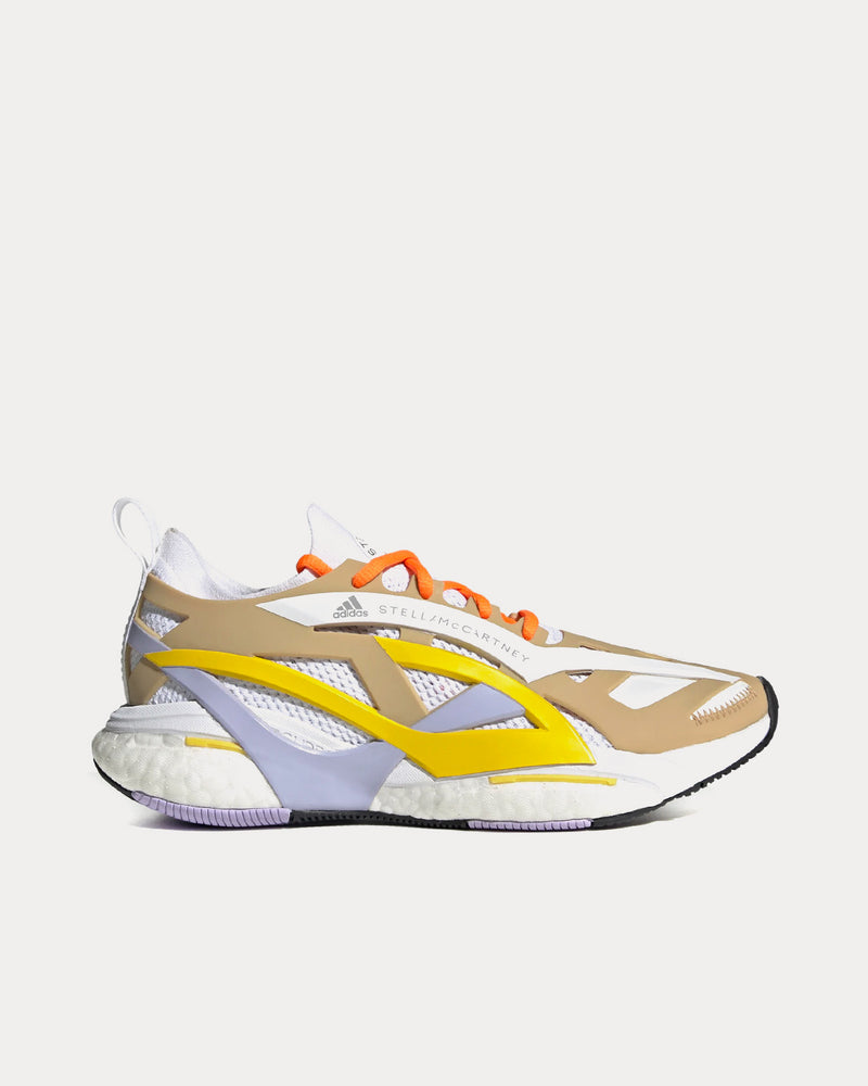 Adidas X Stella McCartney Solarglide Gum / Shift Purple / Yellow Running Shoes - 1