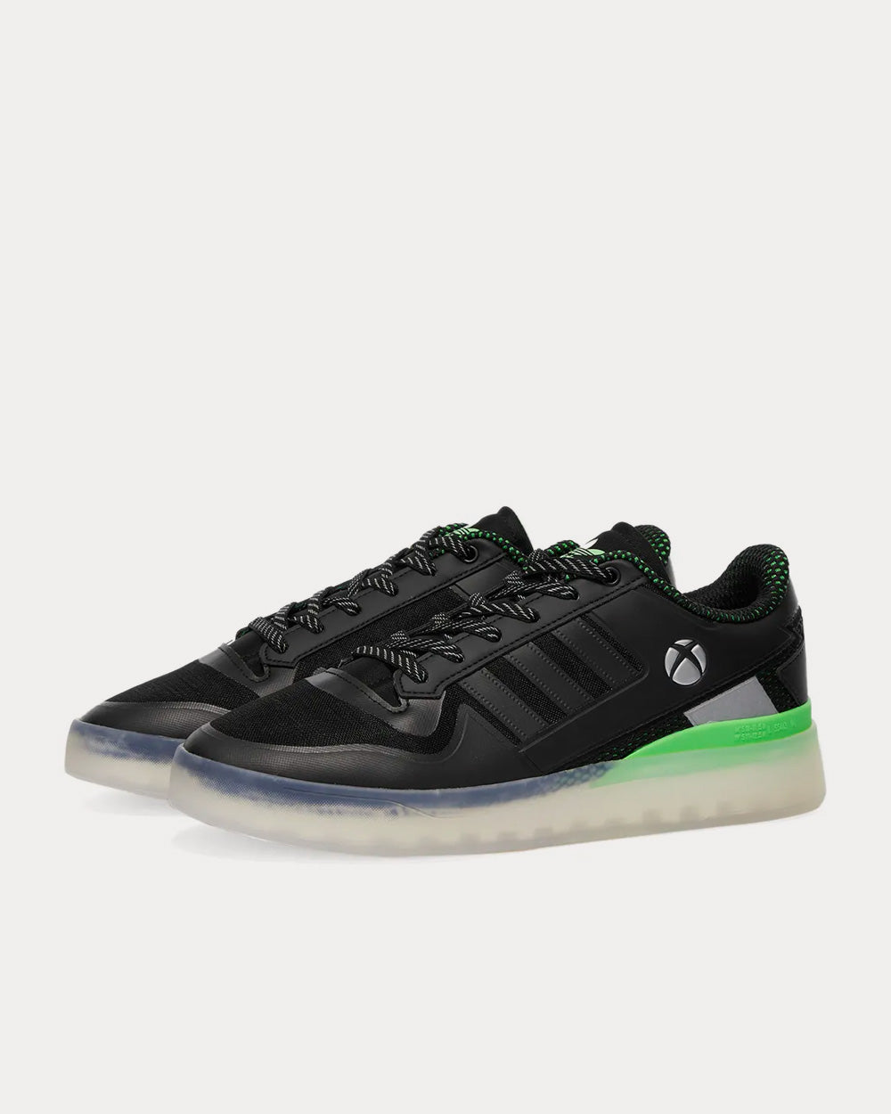 Adidas x Xbox Forum Tech Boost Core Black  Low Top Sneakers - 3